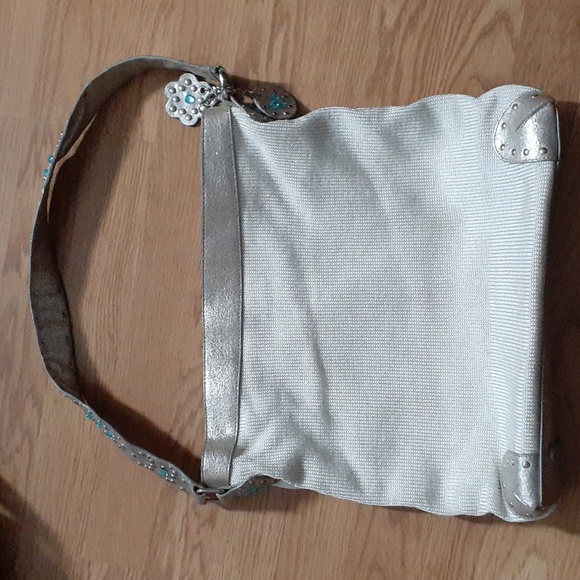 The Sak Handbags - THE SAK studded hobo bag leather trim